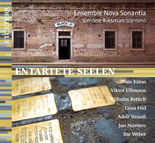 Entartete Seelen - CD Audio di Simone-Ensemble Nova Sonantia Riksman