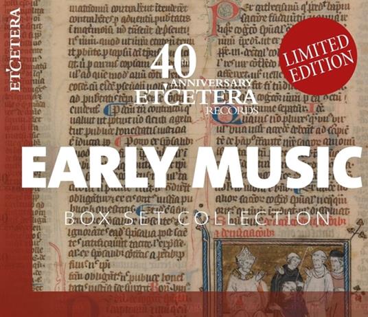 Early Music (40th Anniversary Etcetera Records) - CD Audio
