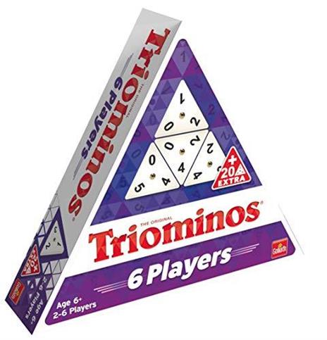 Triominos 6 Players: Spieldauer +/ 20 Minuten, Für 2-6 Spieler