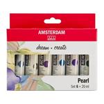 Amsterdam 17820506 vernice Pittura acrilica 6 pz