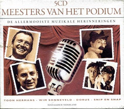 Meesters Van Het Podium - CD Audio