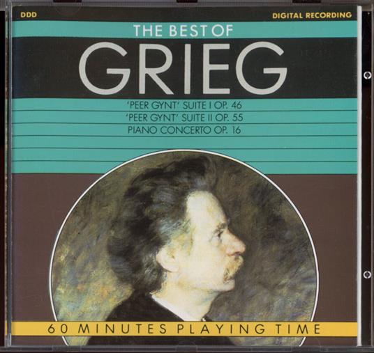 Best Of Edvard Grieg - CD Audio di Edvard Grieg