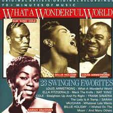 What A Wonderful World. 23 Swinging Favorites - CD Audio