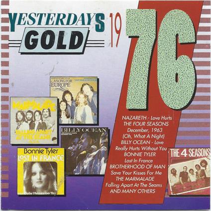 Yesterdays Gold 1976 - CD Audio