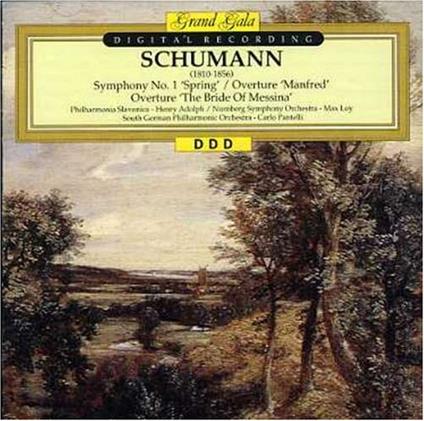 Symphony No.1 - CD Audio di Robert Schumann
