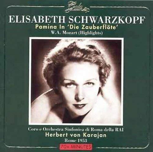 The Magic Flute Kv 620 Highlights - CD Audio di Wolfgang Amadeus Mozart,Elisabeth Schwarzkopf