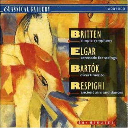 Britten: Simple Sym / Elgar: Serenade for Str - CD Audio