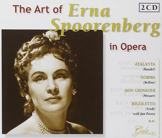 Art of Erna Spoorenberg in opera - CD Audio di Georg Friedrich Händel,Erna Spoorenberg