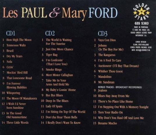 Vaya con Dios - CD Audio di Les Paul,Mary Ford - 2