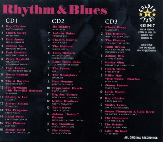 Rhythm & Blues. The Golden Era - CD Audio - 2