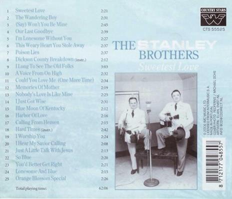 Sweetest Love - CD Audio di Stanley Brothers - 2