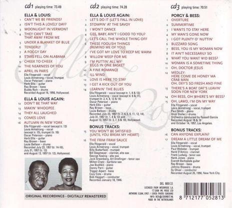 Classic Album Collection - CD Audio di Louis Armstrong,Ella Fitzgerald - 2