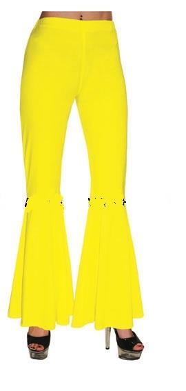 Pantaloni Hippie Giallo Donna 40-42 I 36/38Be - 2