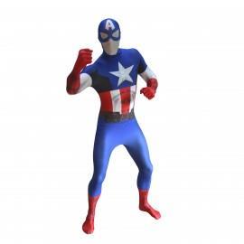 Vestito Captan America Morphsuit M 165Cm