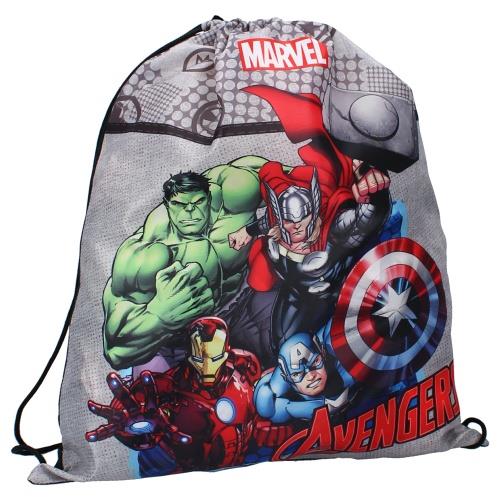 Marvel: Vadobag - Avengers - Safety Shield Grey (Gym Bag / Borsa Sportiva)