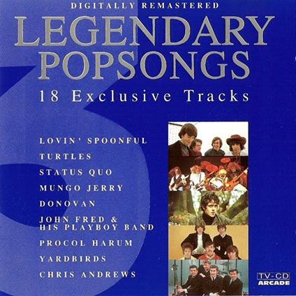 Legendary Popsongs Volume 3 - CD Audio