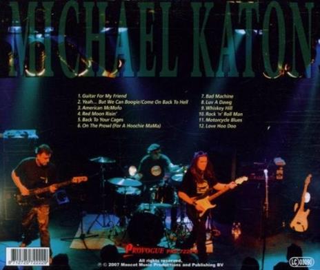 Live & On the Prowl - CD Audio di Michael Katon - 2