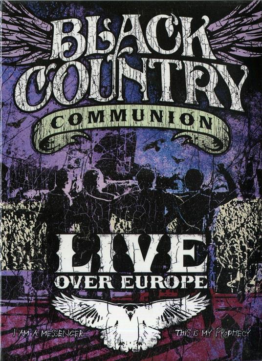 Black Country Communion. Live Over Europe (2 DVD) - DVD di Black Country Communion