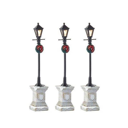 Luville 3 Lampioni - Street Lanterns Cod 612051 Presepe