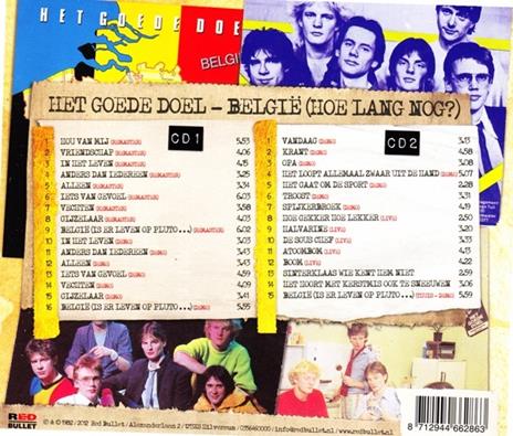 Belgie(Hoe Lang Nog?) - CD Audio di Het Goede Doel - 2