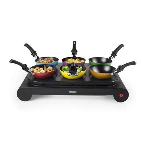 Tristar Set di Tegami Wok 1000 W Nero - 4