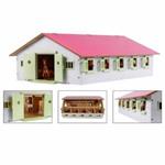 Kids Globe Scuderia con 9 Box 1:32 Rosa 610188