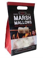 Sacchetto Marshmallow 300gr Per Barbecue Con 6 Spiedini Accessori Bbq
