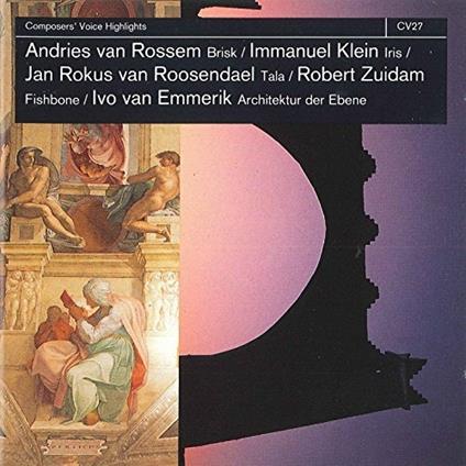 VAN ROSSEM Andries - Brisk (1984 rev 1986) - CD Audio