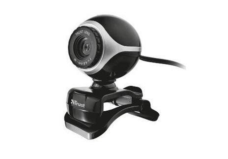 Webcam exis nero/silver trustbrillante. Tecnologia senza driver: 'plug e  go'. Microfono integrato per un suono - Trust - Informatica | IBS