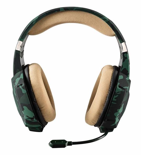 TRUST GXT 322C Cuffie Gaming - Green - 10