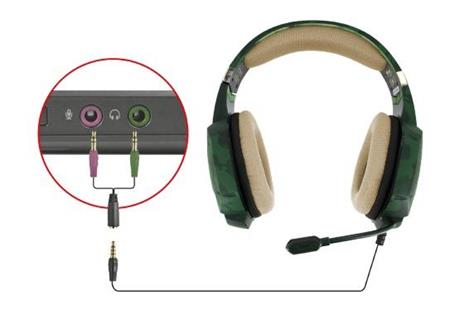 TRUST GXT 322C Cuffie Gaming - Green - 12