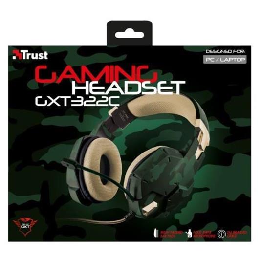 TRUST GXT 322C Cuffie Gaming - Green - 4