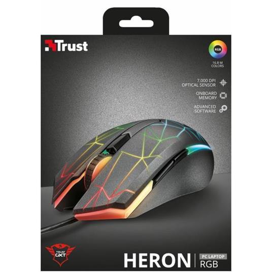 TRUST GXT 170 Heron RGB Mouse - 2