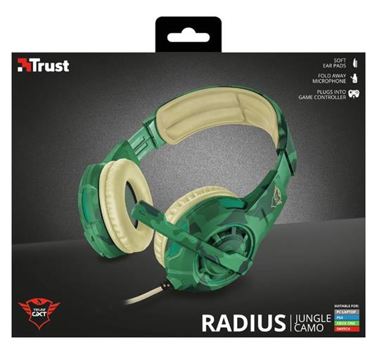 Trust GXT 310C Radius Cuffia Padiglione auricolare Mimetico - Trust - TV e  Home Cinema, Audio e Hi-Fi | IBS