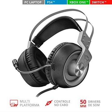 TRUST GXT 430 Ironn Gaming Headset - 5