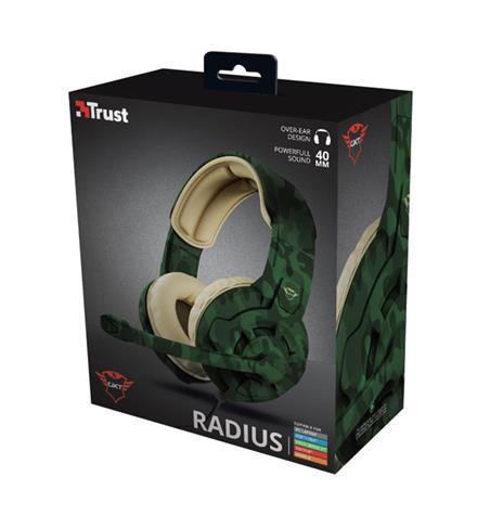 Trust - Cuffie Gaming GXT 411C Radius Camo PC/PS4/PS5 - 6