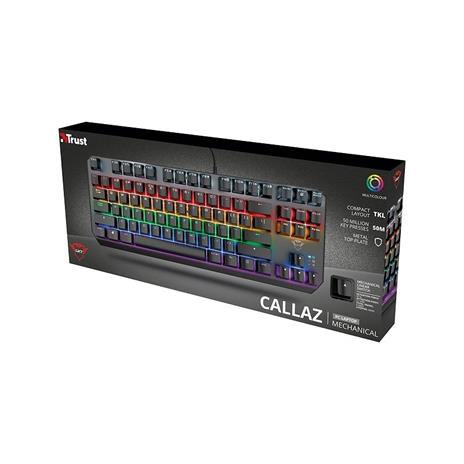 Trust Gaming GXT 834 Callaz Tastiera Meccanica TKL Compatta