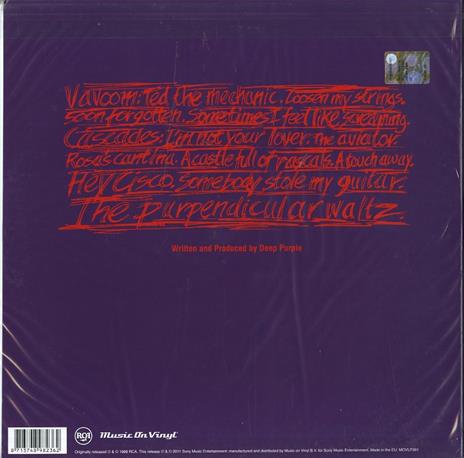 Purpendicular (180 gr.) - Vinile LP di Deep Purple - 2