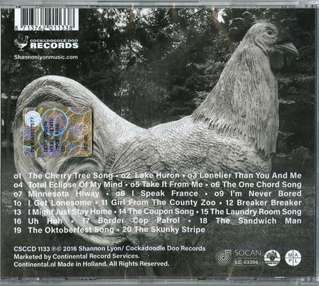 My Throat Is Soar - CD Audio di Shannon Lyon - 2