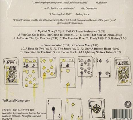 Solitaire - CD Audio di Ted Russell Kamp - 2