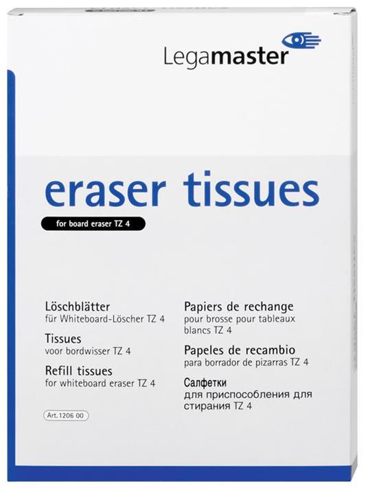Legamaster 7-120600 gomma per cancellare Viscosa Bianco 100 pezzo(i)