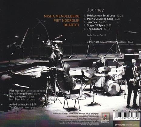 Journey - CD Audio di Mischa Mengelberg - 2