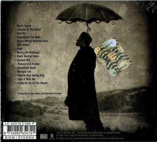 Mule Variation - CD Audio di Tom Waits - 2