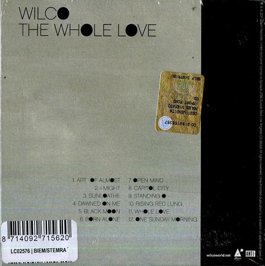 The Whole Love - CD Audio di Wilco - 2