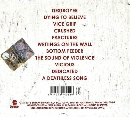 Ire - CD Audio di Parkway Drive - 2