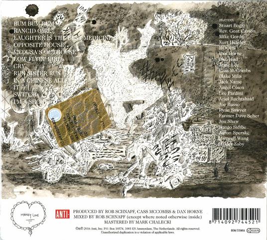 Mangy Love - CD Audio di Cass McCombs - 2