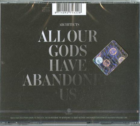 All Our Gods Have Abandoned Us - CD Audio di Architects - 2
