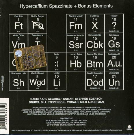 Hypercaffium Spazzinate (Deluxe Edition) - CD Audio di Descendents - 2