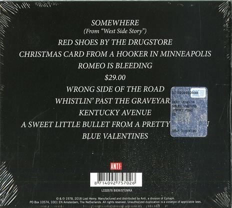 Blue Valentine - CD Audio di Tom Waits - 2
