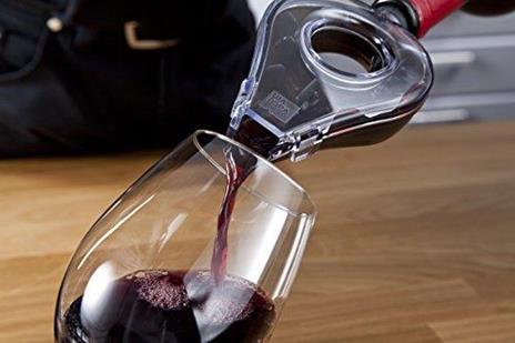 Vacuvin Wine Aerator Aeratore per Vino Plastica Grigio - 4